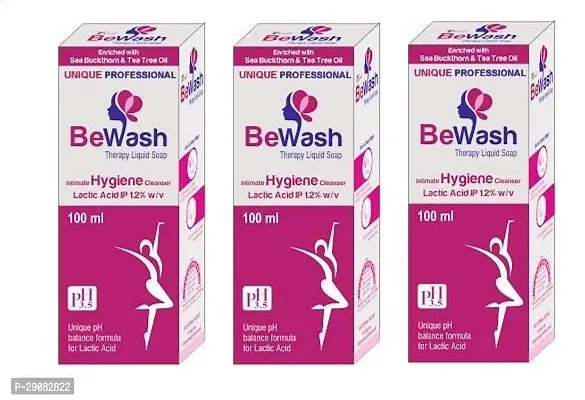 BEWASH INTIMATE WASH FOR WOMEN 100 ML PACF OF 3