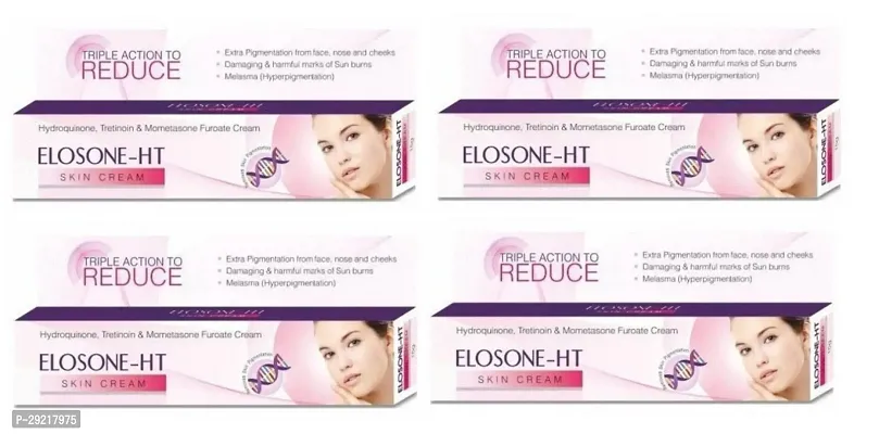 Anti Acne Elosone Ht Cream for Face 15 Gr Pack of 4