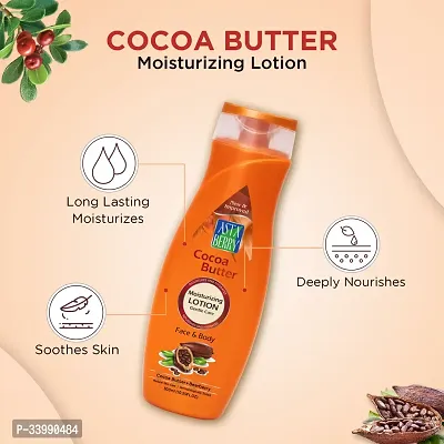 Astaberry Cocoa Butter Moisturizing Face Body Lotion 300ml Pack of 2-thumb4