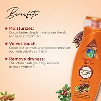 Astaberry Cocoa Butter Moisturizing Face Body Lotion 300ml Pack of 2-thumb2