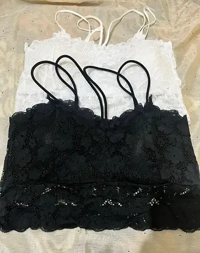 Fancy Lace Padded Bralette