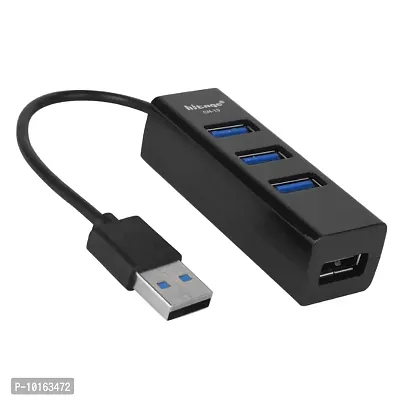 CH-13 (BLACK) USB 2.0 HUB 4 PORTS (ULTRA THIN)-thumb0