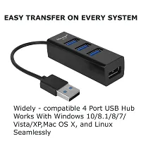 CH-13 (BLACK) USB 2.0 HUB 4 PORTS (ULTRA THIN)-thumb2