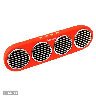BS-315 STYLISH HOME  OUTDOOR WIRELESS BLUETOOTH SPEAKER(RED)-thumb0