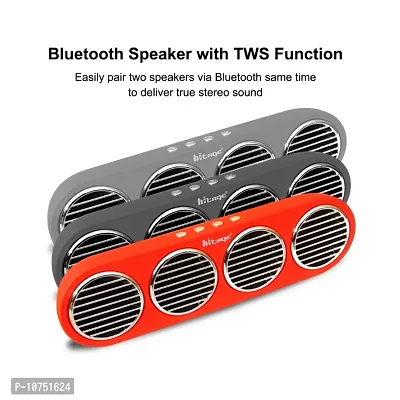 BS-315 STYLISH HOME  OUTDOOR WIRELESS BLUETOOTH SPEAKER(RED)-thumb5