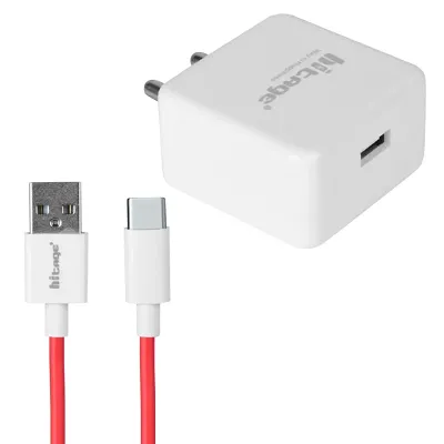 Charger HT-i413+ Rapid Series 2.0 25 Watt Fast Charging Type C Charger with Detachable Cable.