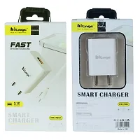Smart Charger HT-i786+ 3.1 A Output Fast Efficient Charging Charger with Micro USB Charger-thumb1