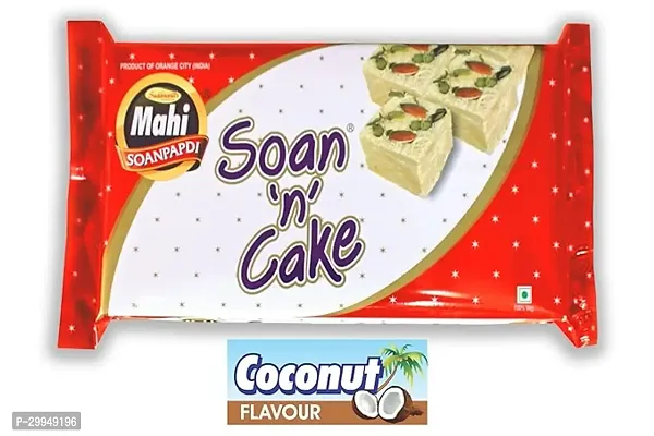 Soanpapdi Soan N Cake Traditional Rajasthani Royal Indian Sweet for Gift.400 Gm (coconut Flavour)