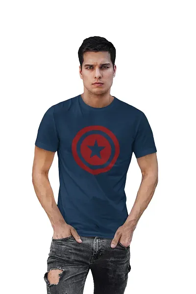 Doer Captain America T-Shirts for Men & Women Large Size