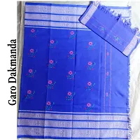Beautiful Cotton Self Pattern Saree Without Blouse Piece-thumb1