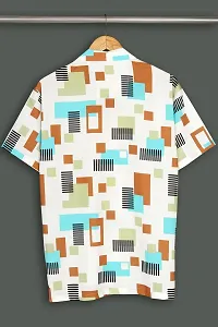 Trendy Cotton Printed Casual Shirt For Men-thumb1