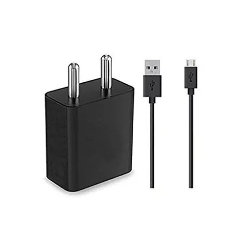 Mobile Charger for Asus Zenfone 2 Laser ZE500KL (Z E 500 K L) Charger Adapter Wall Charger | Power Adapter | Fast Charger | USB Charger with 1 Meter Micro USB Fast Charging Data Cable (2 Amp, Black)