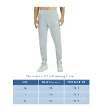 Stretchable Gym Track Pants for Mens | Slim Fit Athletic Joggers |Running Workout Pants with Dual Zipper Pockets-thumb4