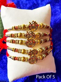 Designer Rakhi for Brother Set of 5-thumb1