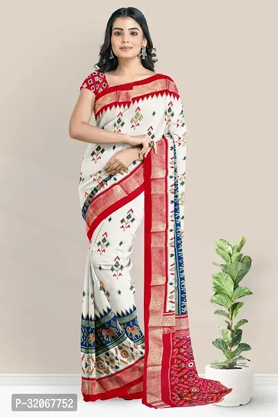 Stylish Cotton Silk Saree with Blouse piece for Women