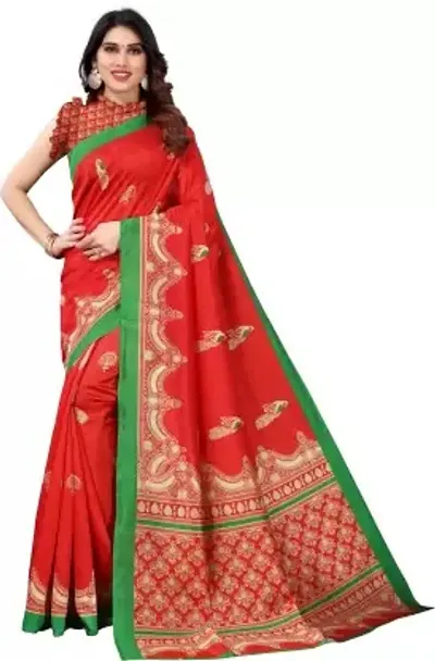 Cotton Silk Woven Design Saree with Blouse piece For Women