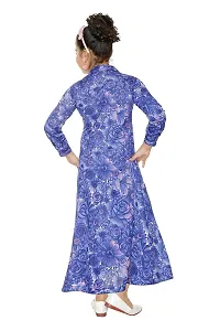 Girls Maxi/Full Length Party Dress??(Multicolor, Full Sleeve)-thumb2