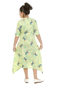 STYLO KIDS Girls 3/4 Length Party Dress Light Green-thumb2