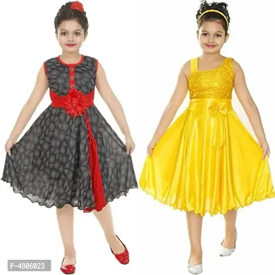 Girls festive party wear dress-thumb0