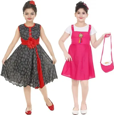 Girls festive party wear dress