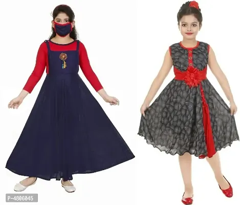 Girls festive party wear dress