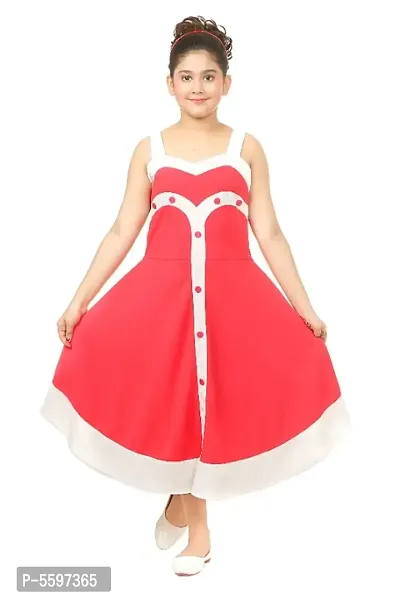 Girls festive party wear dress-thumb0