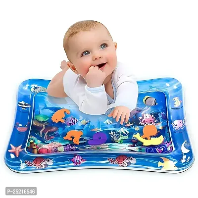 DRS Baby Kids Water Play Mat Toys Baby Slapped Pad Water  Leak Proof Baby Carpet Inflatable, Fun  Play Centre Indoor and Outdoor Water Play Mat (Pack of 1)-thumb5