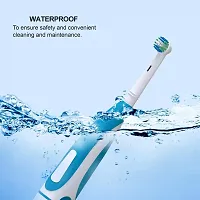 DRS Electric Battery Operated Toothbrush, Deep Cleansing Toothbrush, Electric Toothbrush for Adults and Teens (Multicolor)-thumb2