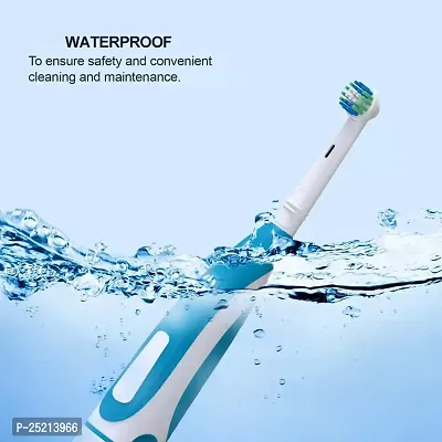 DRS Electric Battery Operated Toothbrush, Deep Cleansing Toothbrush, Electric Toothbrush for Adults and Teens (Multicolor)-thumb3