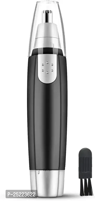 DRS Sharp New Ear and Nose Hair Trimmer Professional Heavy Duty Steel Nose Clipper Battery-Operated Painless Ear and Nose Hair Trimmer, Electric Nose Hair Shaver