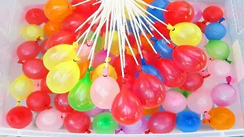 DRS Holi Water Balloons for Kids Boys and Girls, 111 Pcs Magic Water Balloons Holi Celebrations Pack of 1, Multicolor-thumb2