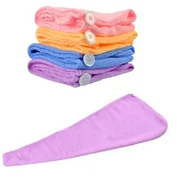 DRS Quick Turban Hair-Drying Absorbent Microfiber Towel/Dry Shower Caps/Bathrobe Hat/Magic Hair Wrap for Women (1)-thumb4