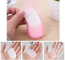 DRS Disposable Hand-Washing Cleaning Paper Soap Flakes Mini Soap Paper Travel Hand Washing Box-thumb3