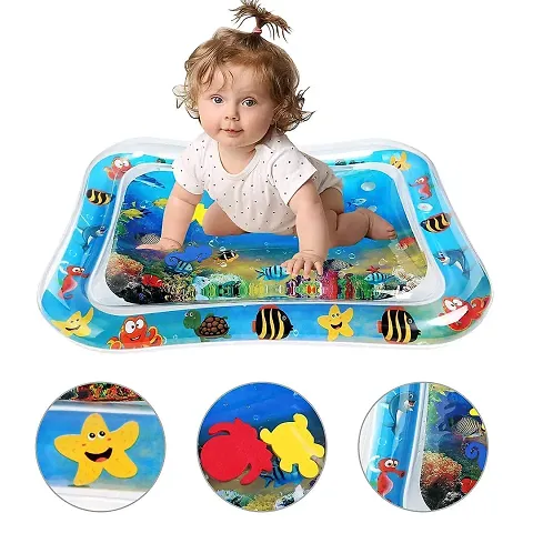 DRS Baby Kids Water Play Mat Toys Baby Slapped Pad Water  Leak Proof Baby Carpet Inflatable, Fun  Play Centre Indoor and Outdoor Water Play Mat (Pack of 1)