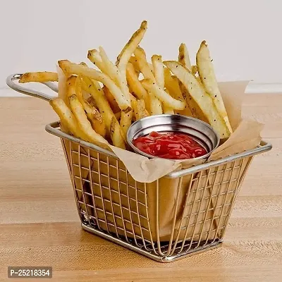 DRS Cutter Finger Chips with French Fries Chipper Potato Maker: Direct Push Operation Stainless Steel Blades with a Single Blade and a Multicolored ABS Plastic Body-thumb3