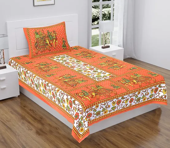 Cotton Single Bedsheets