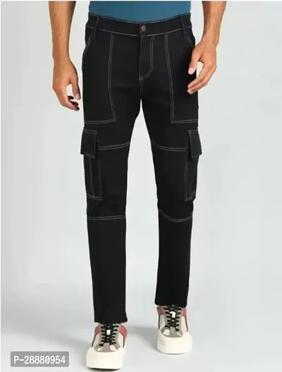 Stylish Denim Jeans For Men-thumb0