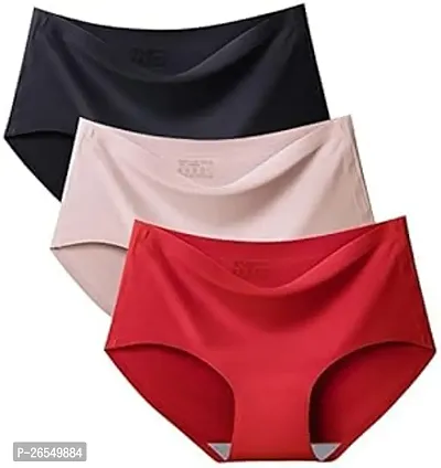 Womens Cotton Seamless Hipster Panties Pack of 3