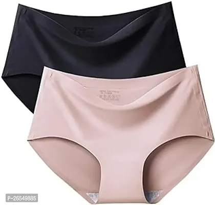 Womens Cotton Seamless Hipster Panties Pack of 2-thumb0