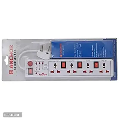 1440W 4 Way Power Strip with Individual Switch (240V, Multicolor)-thumb0
