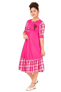 Pink Frock for Girls-thumb1
