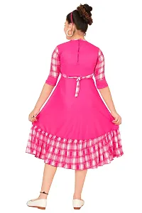 Pink Frock for Girls-thumb2