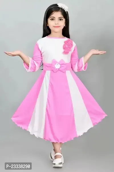 Pink Frock for Girls