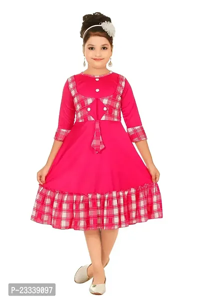 PInk Frock for Girls
