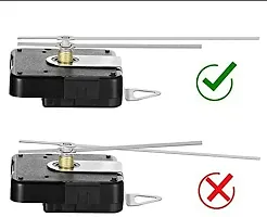 YONOTA? A Product of SONAM Quartz Combo of Sweep & Ticking Silent Movement Machine for Wall Clock Hand (2 Sets DIY) (Needle -Black,Silver,Gold) (Made in India 100%) Pack 1-thumb4