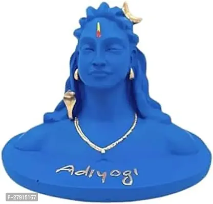 Goldiluxe Lord Shiva Adiyogi Idol Figurine for Car Dashboard  Gifts  Puja  Office Dcor  Pack of 1-thumb0