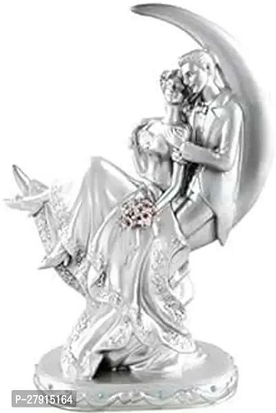 Goldiluxe Romantic Valentine Love Couple Statue Showpiece for Girlfriend  Boyfriend  Husband  Wife  Anniversary  Home Decor  Gifting  Valentines Day Gifts-thumb0