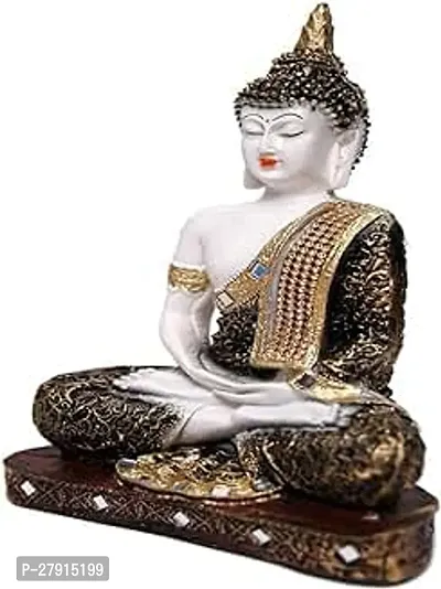 Goldiluxe Gautam Buddha Idol Statue for HomeLiving RoomStudy RoomGifting Items Decorative Showpiece