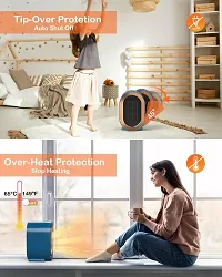 INSTAMART  Ceramic Room Heater for Bedroom, 1500/750 Watts Room Heater for Home, Electric Heater，Electric Fan Heater for Home Office Bedroom-thumb3