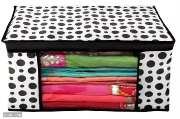 Stylish Black Non-woven Printed Organizers Pack Of 1-thumb0